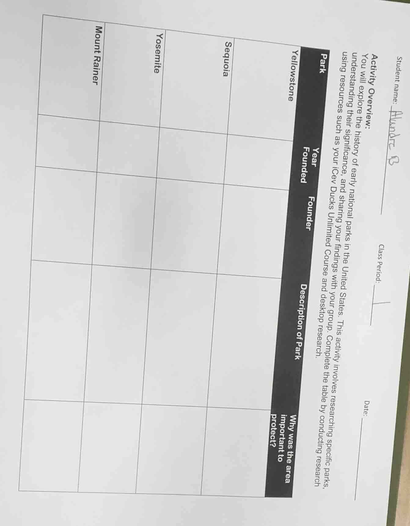 student name: class period: date: activity overview: you will explore t…