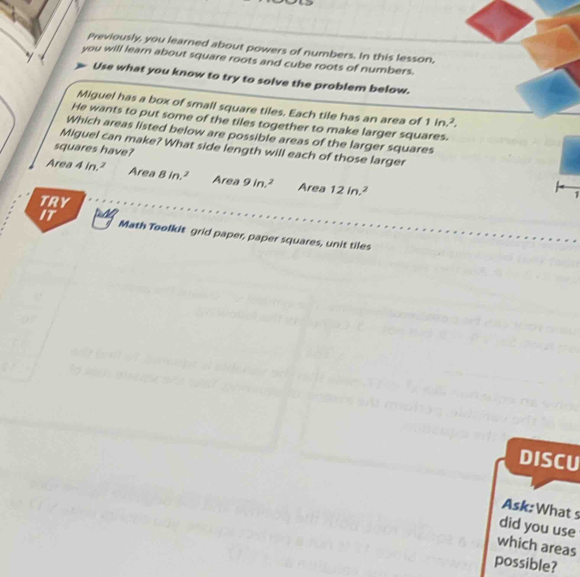 previously, you learned about powers of numbers. in this lesson, you wi…