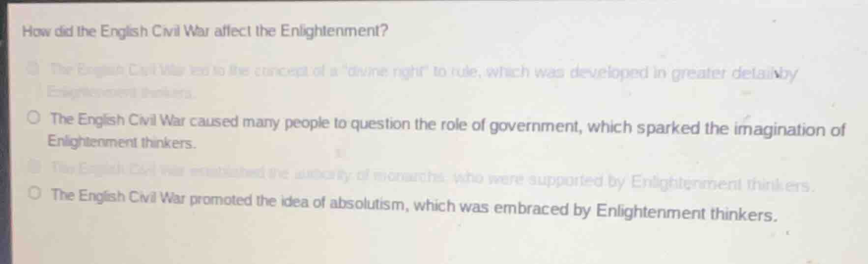 how did the english civil war affect the enlightenment? the english civ…