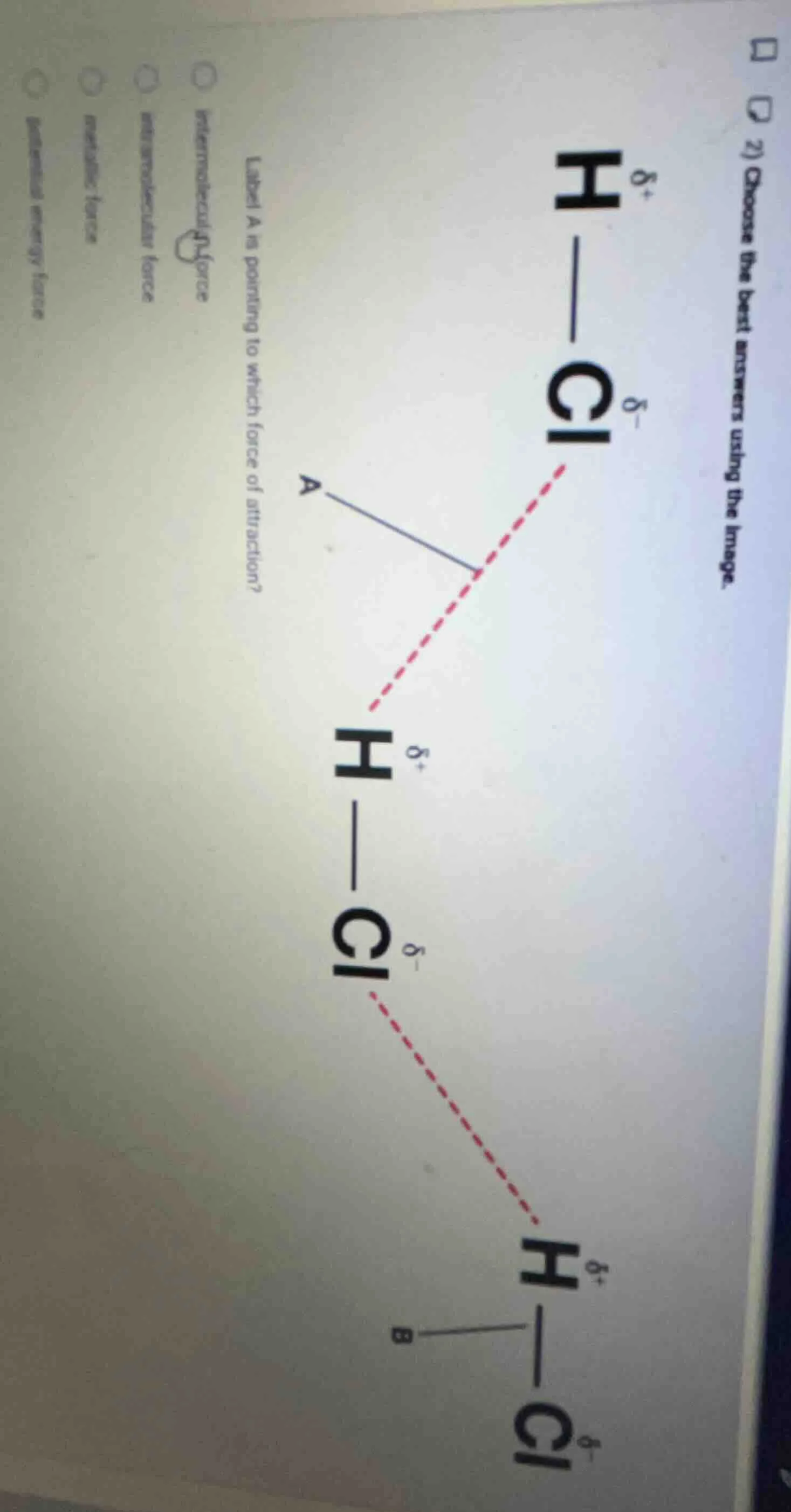 2) choose the best answers using the image. label a is pointing to whic…