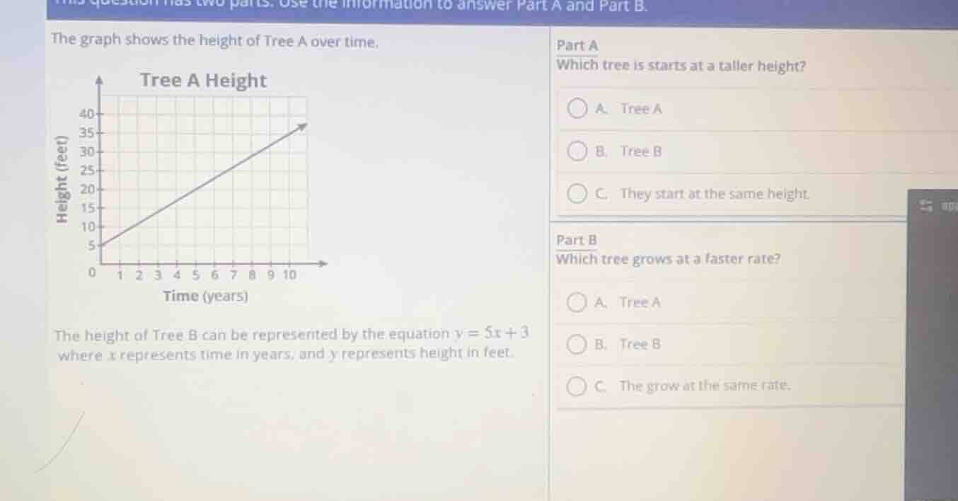 this question has two parts. use the information to answer part a and p…