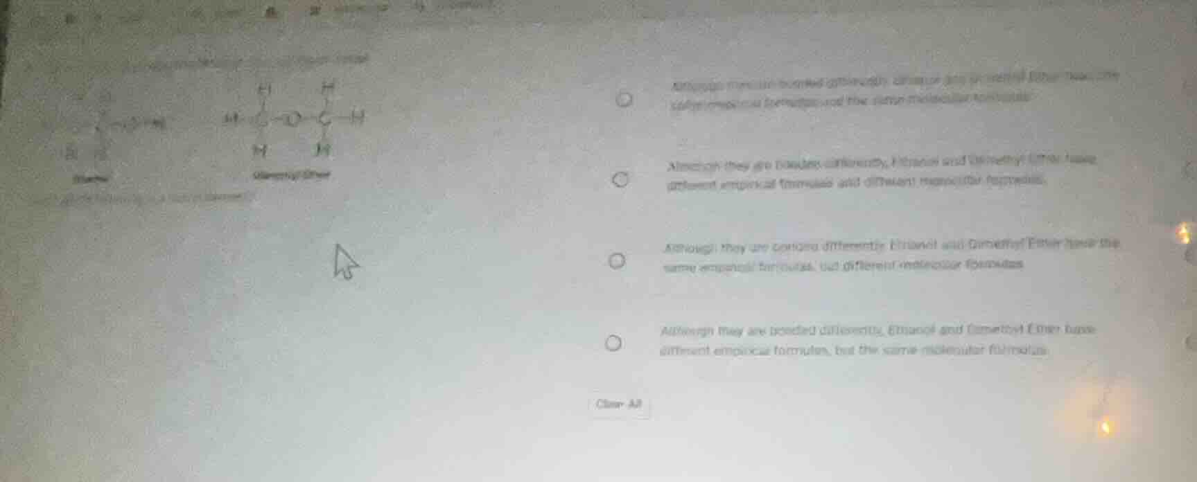 which of the following is a fact of isomers? although molecularly bonde…