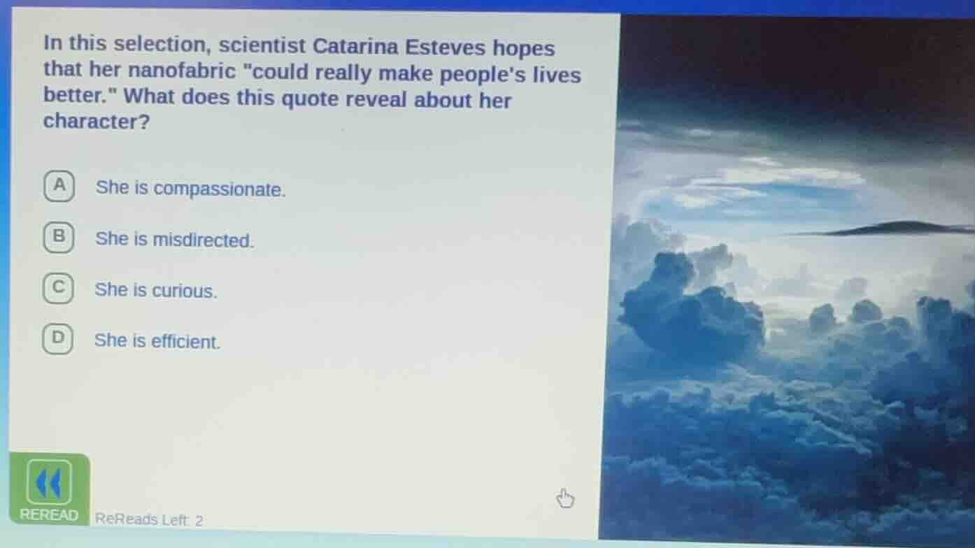 in this selection, scientist catarina esteves hopes that her nanofabric…
