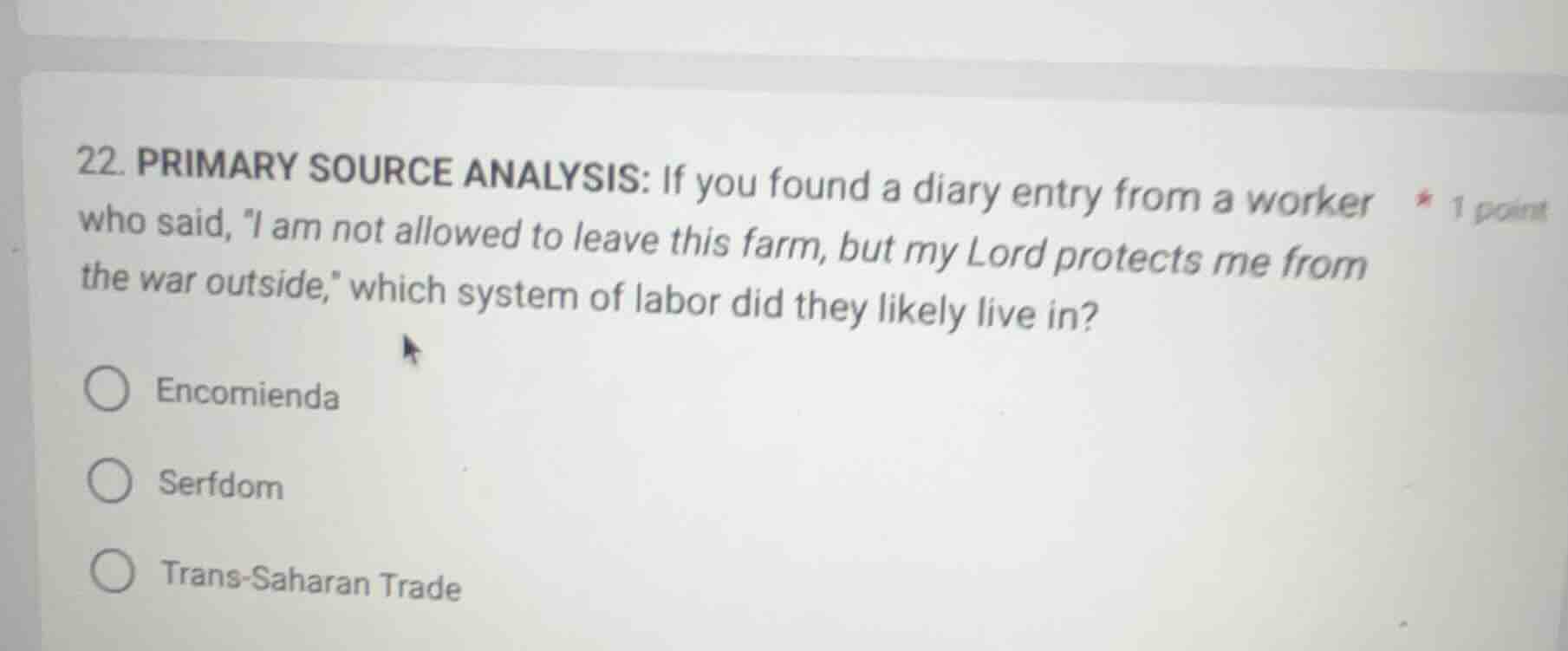 22. primary source analysis: if you found a diary entry from a worker w…