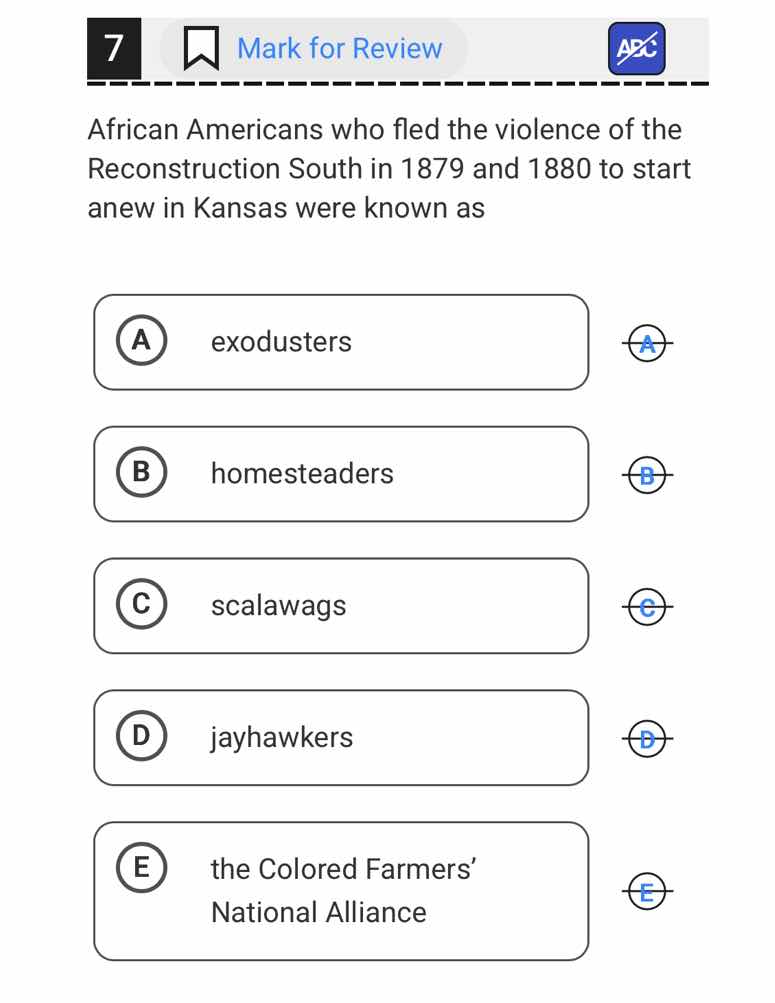 african americans who fled the violence of the reconstruction south in …