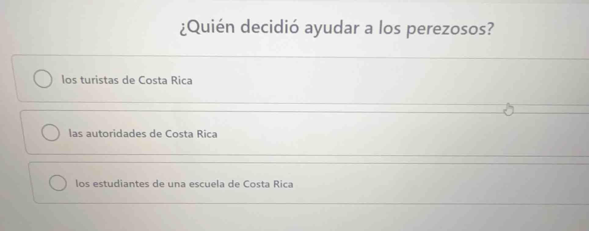 ¿quién decidió ayudar a los perezosos? los turistas de costa rica las a…
