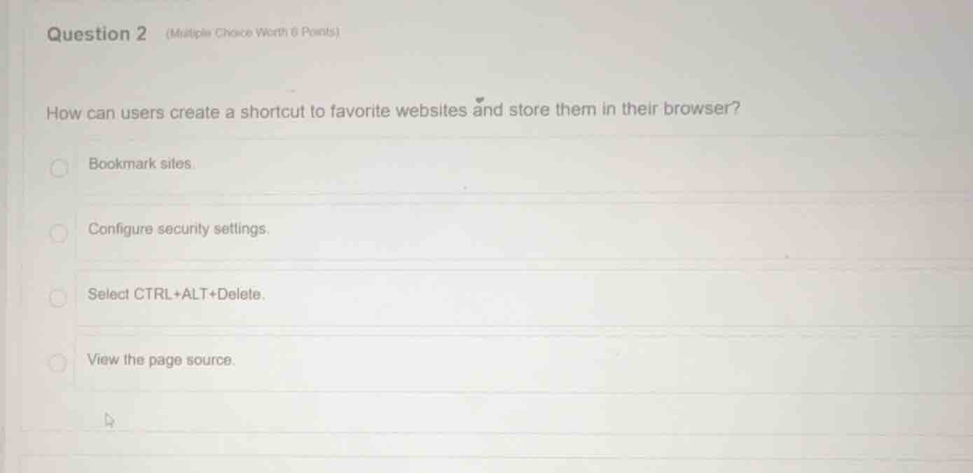 question 2 (multiple choice worth 0 points) how can users create a shor…