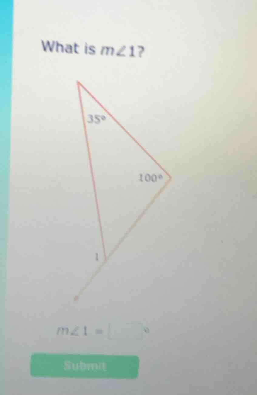 what is ( mangle 1 )? ( mangle 1 = square^circ ) submit