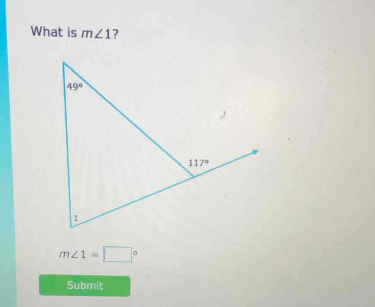 what is ( mangle 1 )? ( mangle 1 = square^circ )