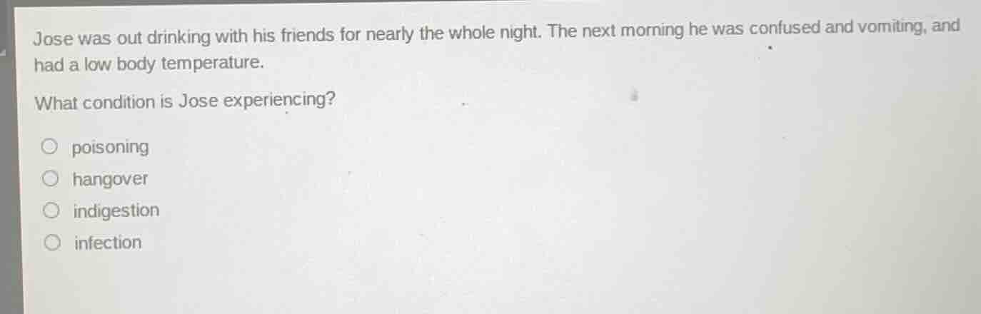 jose was out drinking with his friends for nearly the whole night. the …