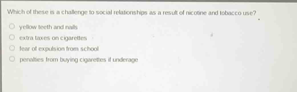 which of these is a challenge to social relationships as a result of ni…