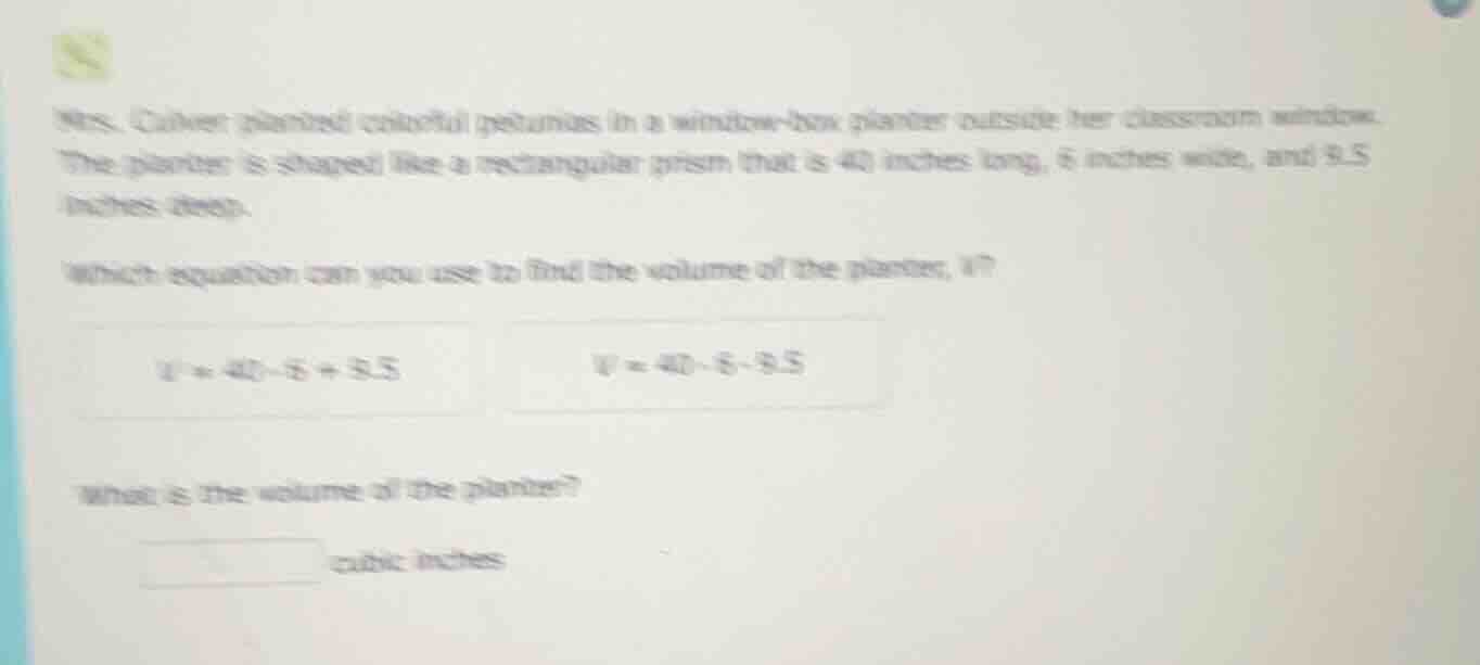 mrs. culver planted colorful petunias in a window - box planter outside…