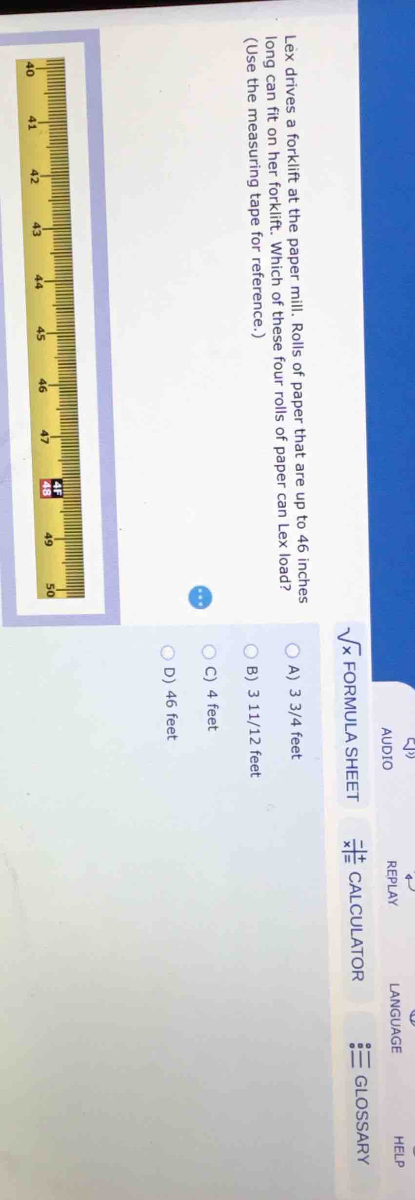 lex drives a forklift at the paper mill. rolls of paper that are up to …