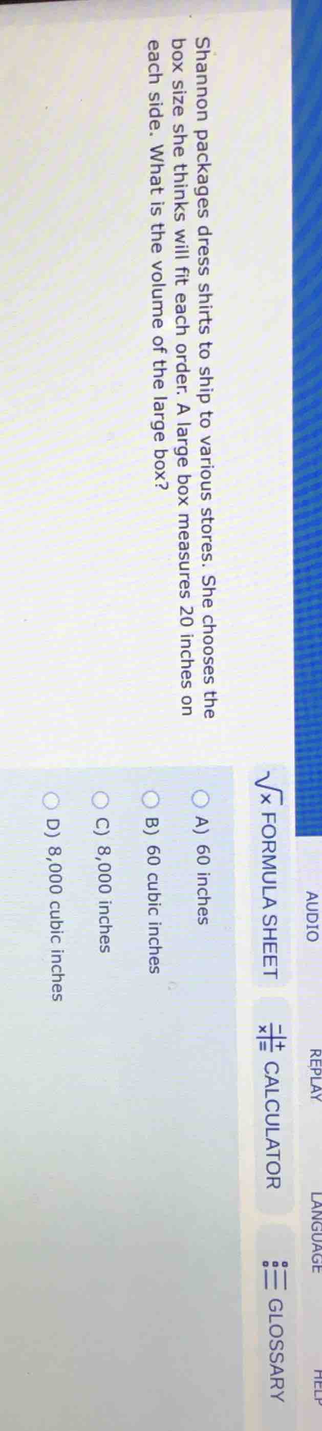 shannon packages dress shirts to ship to various stores. she chooses th…