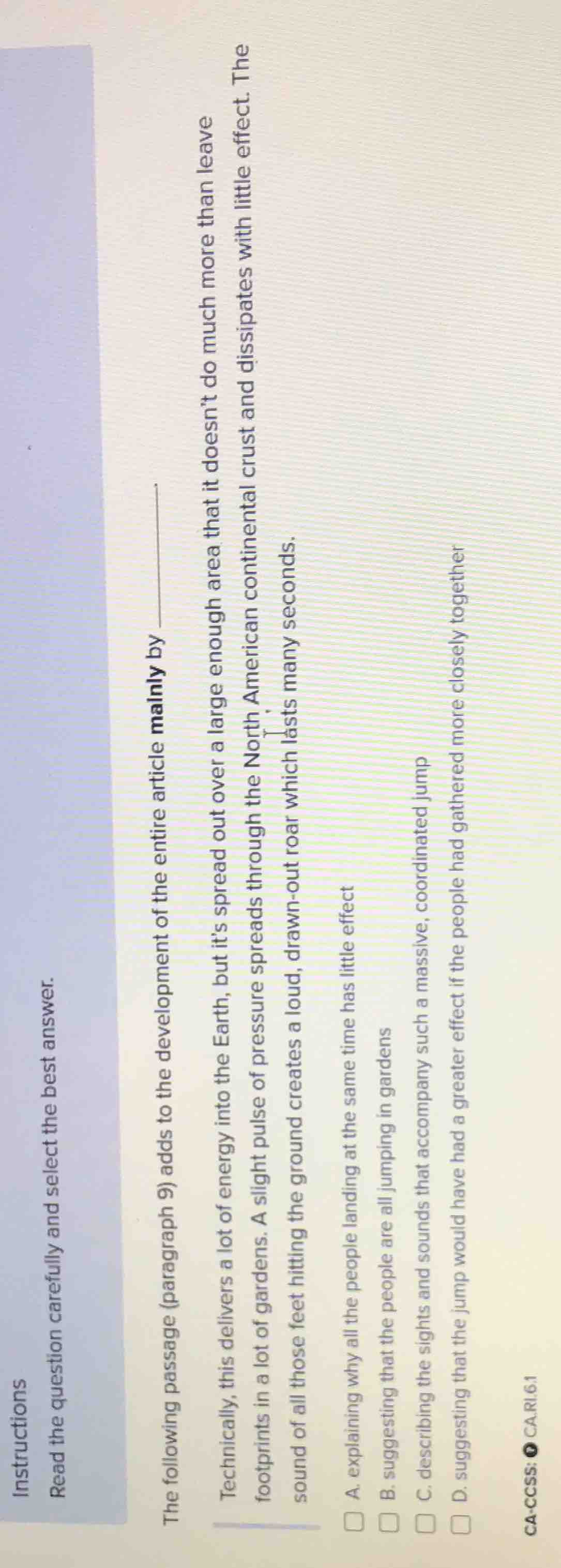 instructions read the question carefully and select the best answer. th…