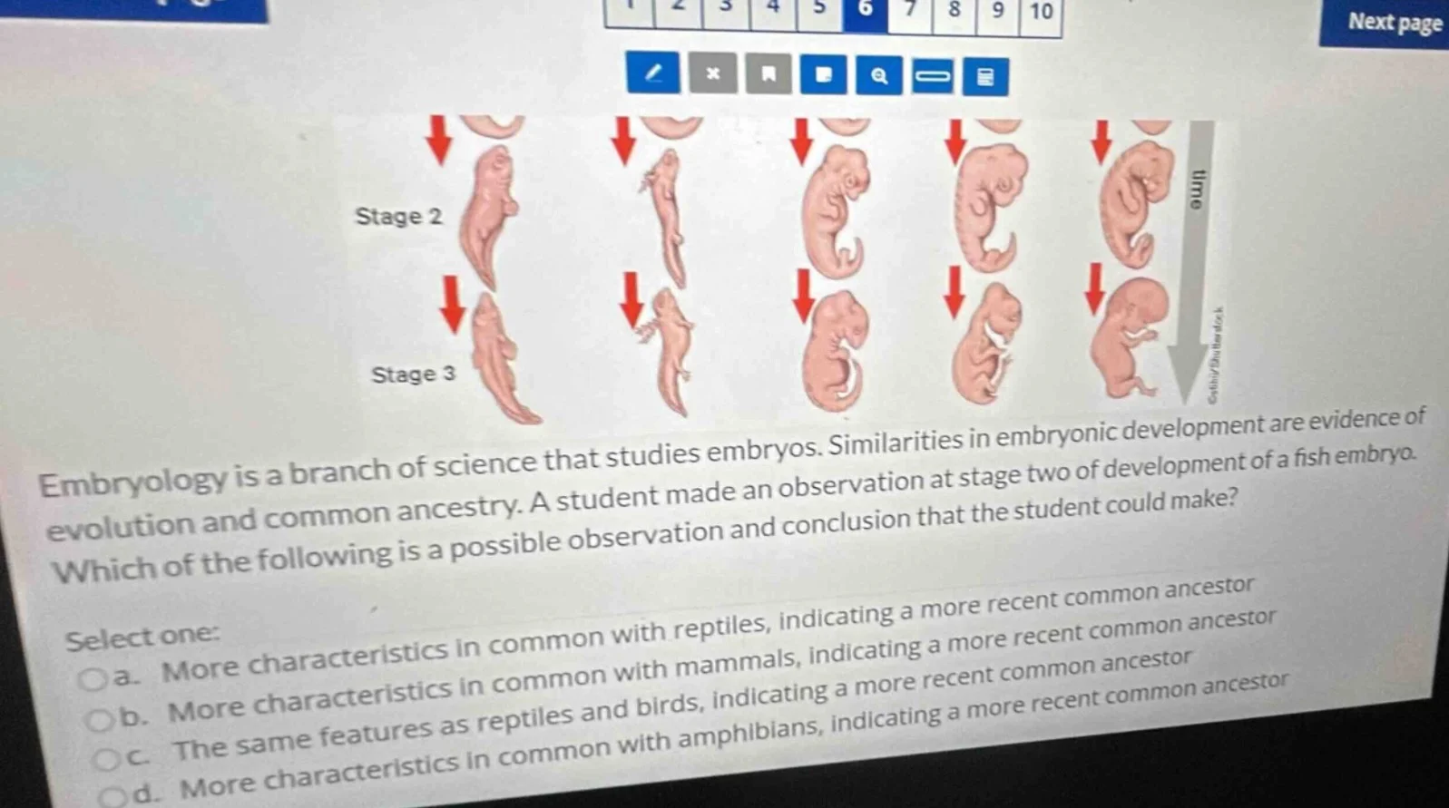 embryology is a branch of science that studies embryos. similarities in…