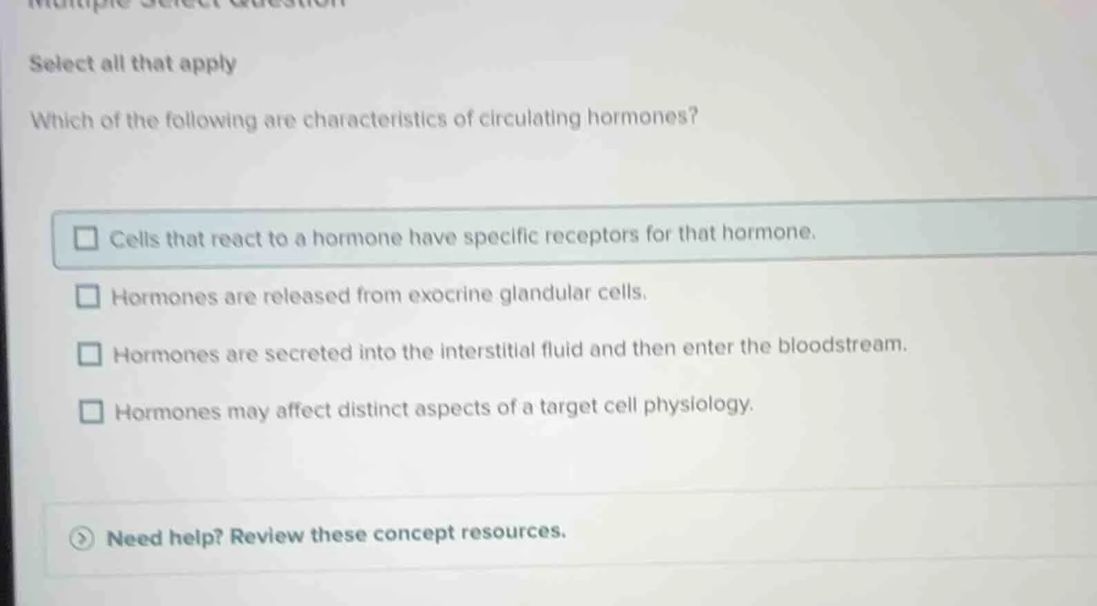 select all that apply which of the following are characteristics of cir…