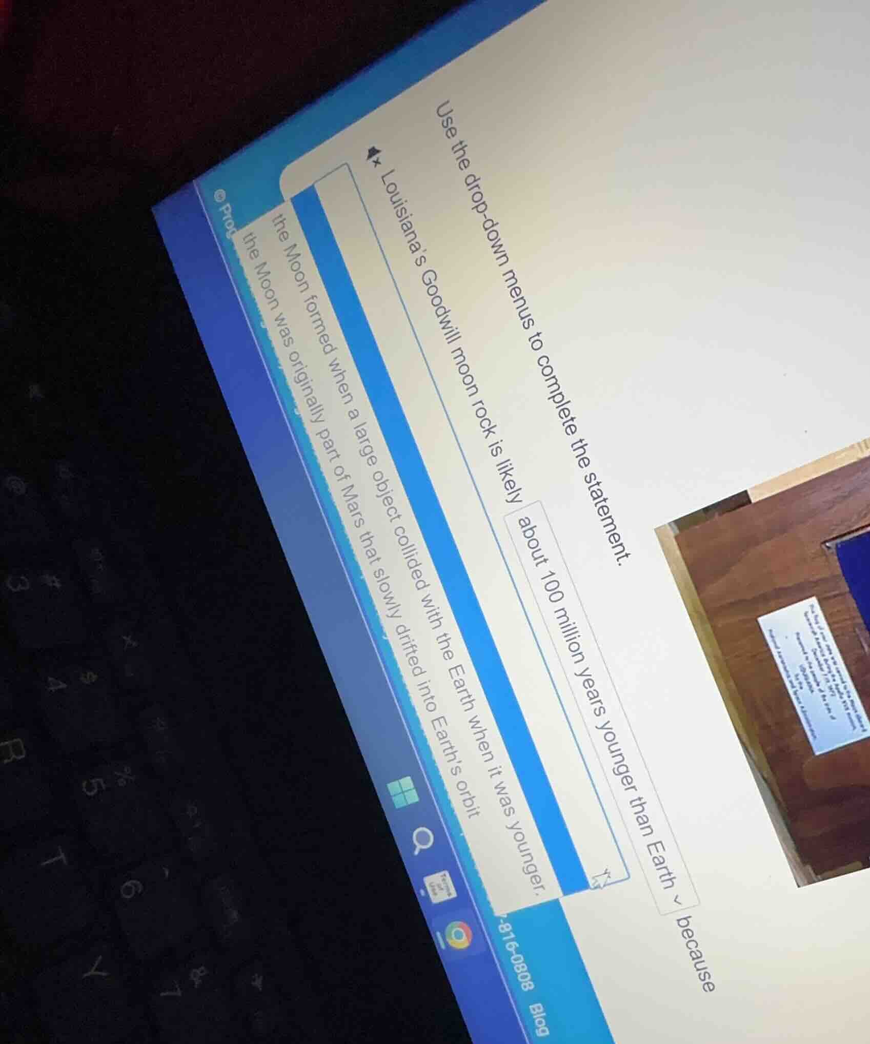 use the drop - down menus to complete the statement. louisianas goodwil…