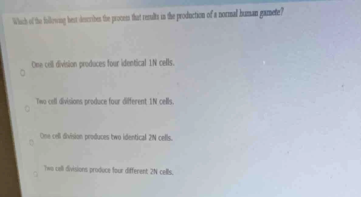which of the following best describes the process that results in the p…
