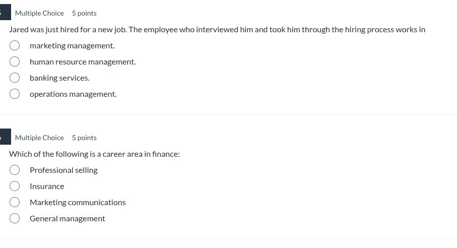 jared was just hired for a new job. the employee who interviewed him an…