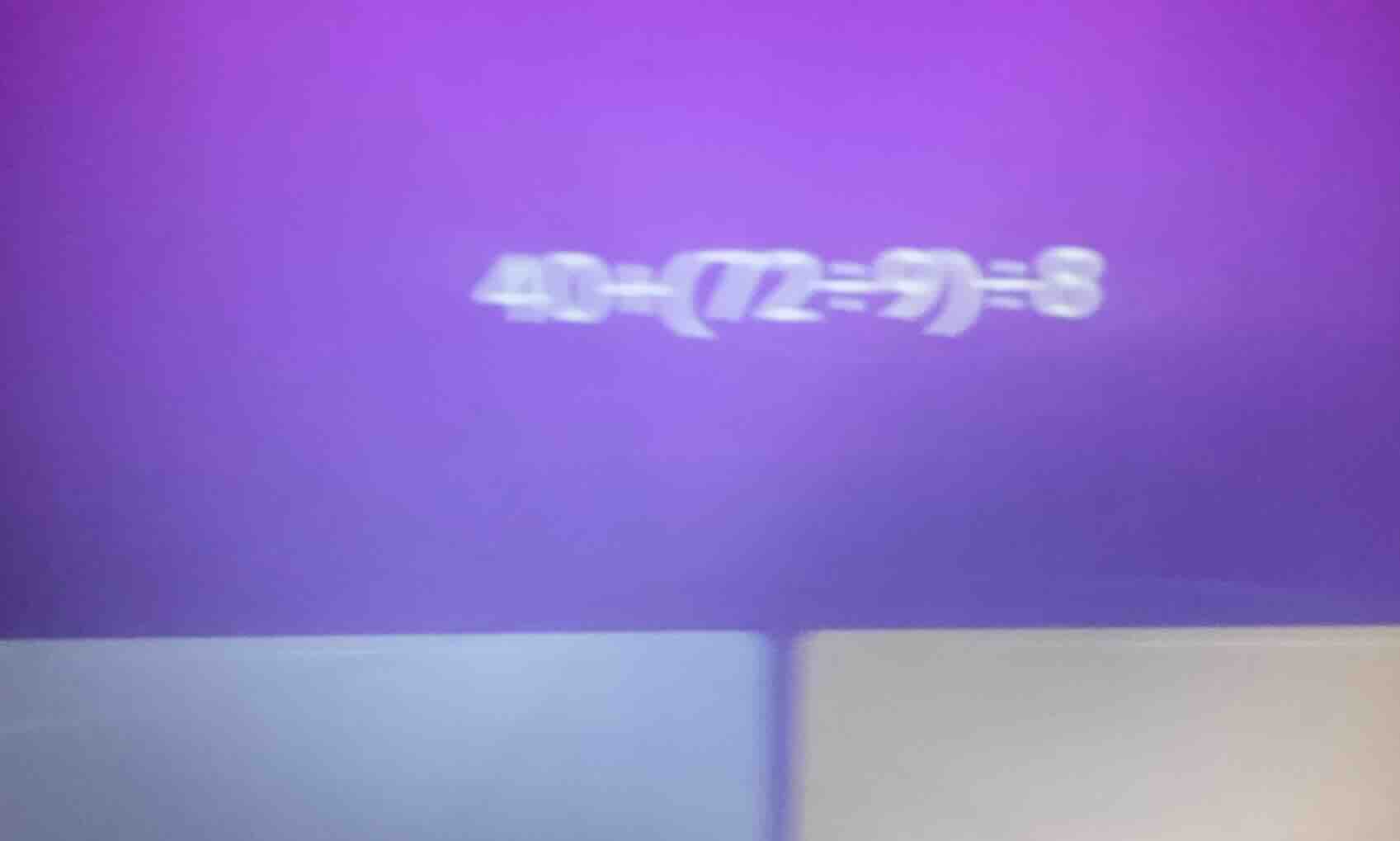40÷(72÷9)=8
