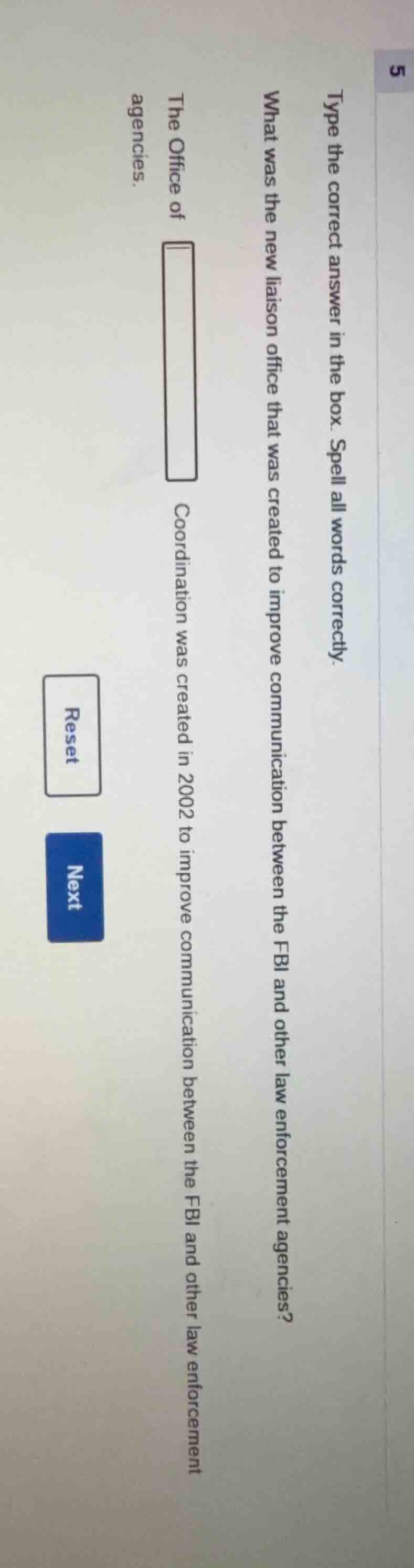 type the correct answer in the box. spell all words correctly. what was…