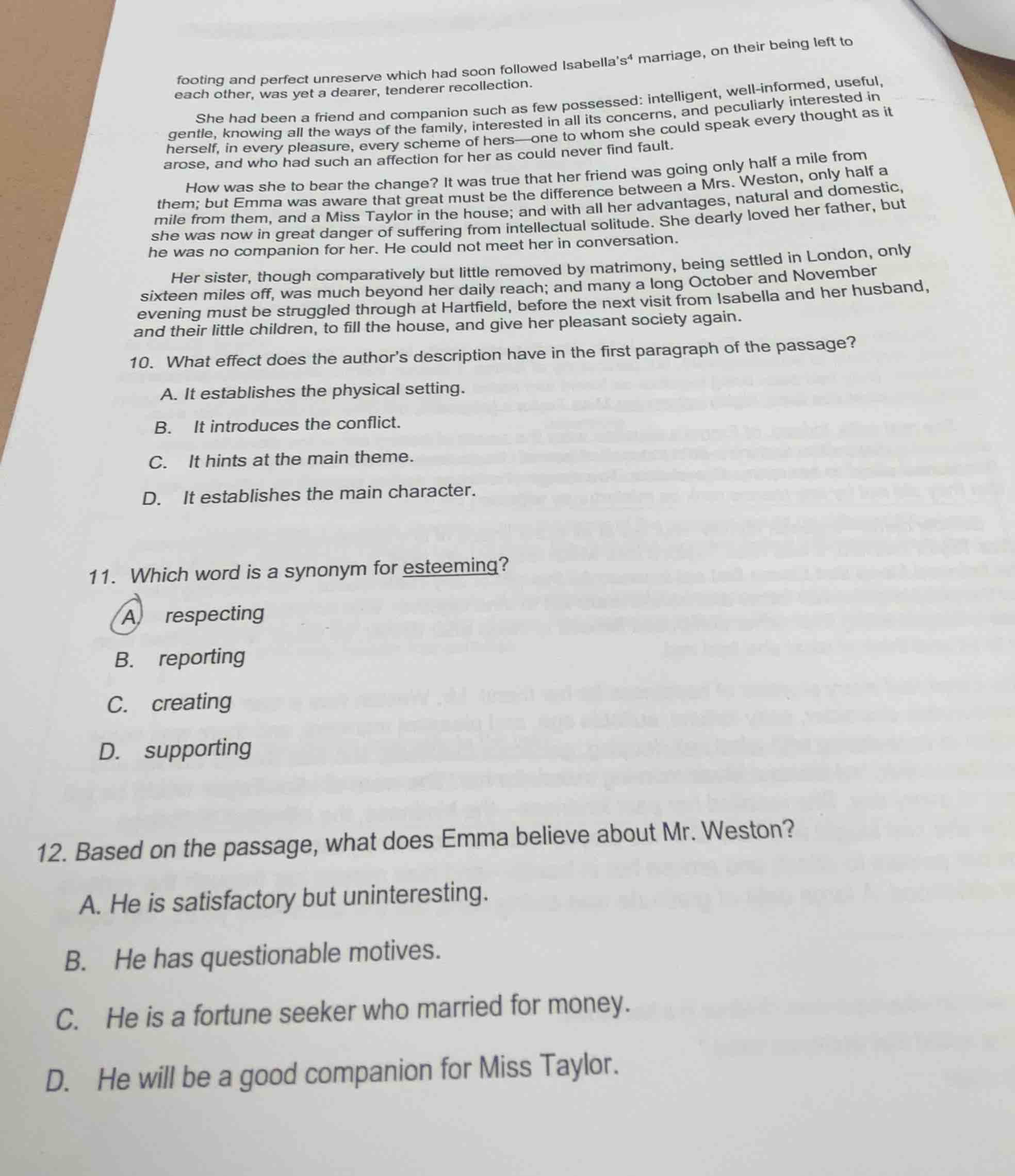 footing and perfect unreserve which had soon followed isabellas⁴ marria…