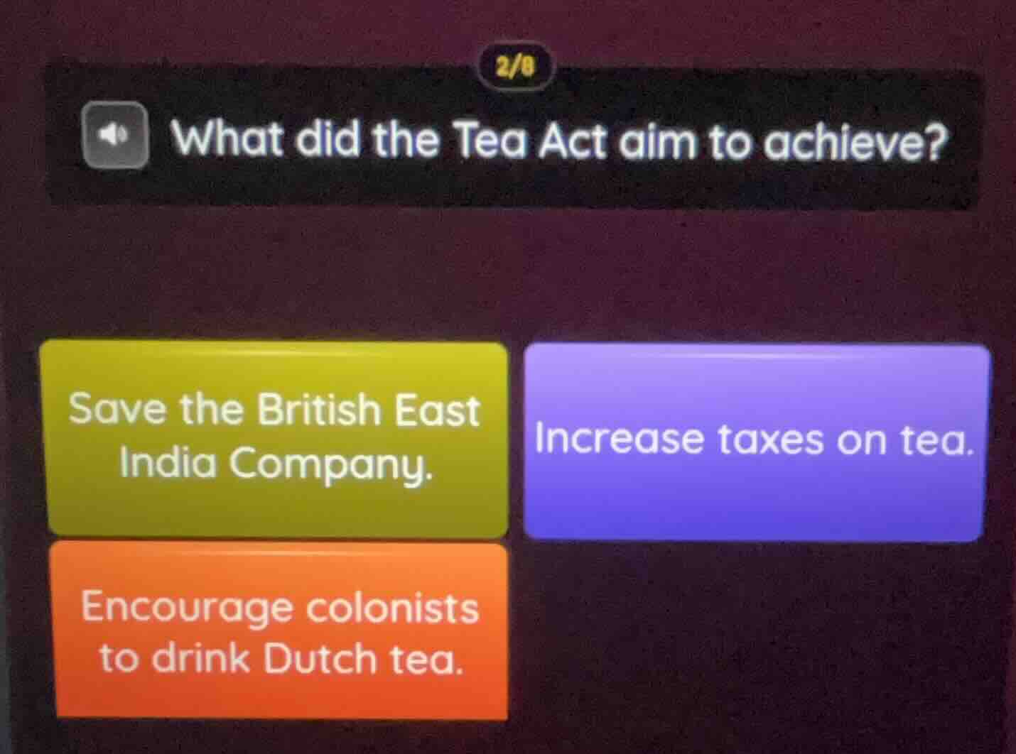 what did the tea act aim to achieve? save the british east india compan…