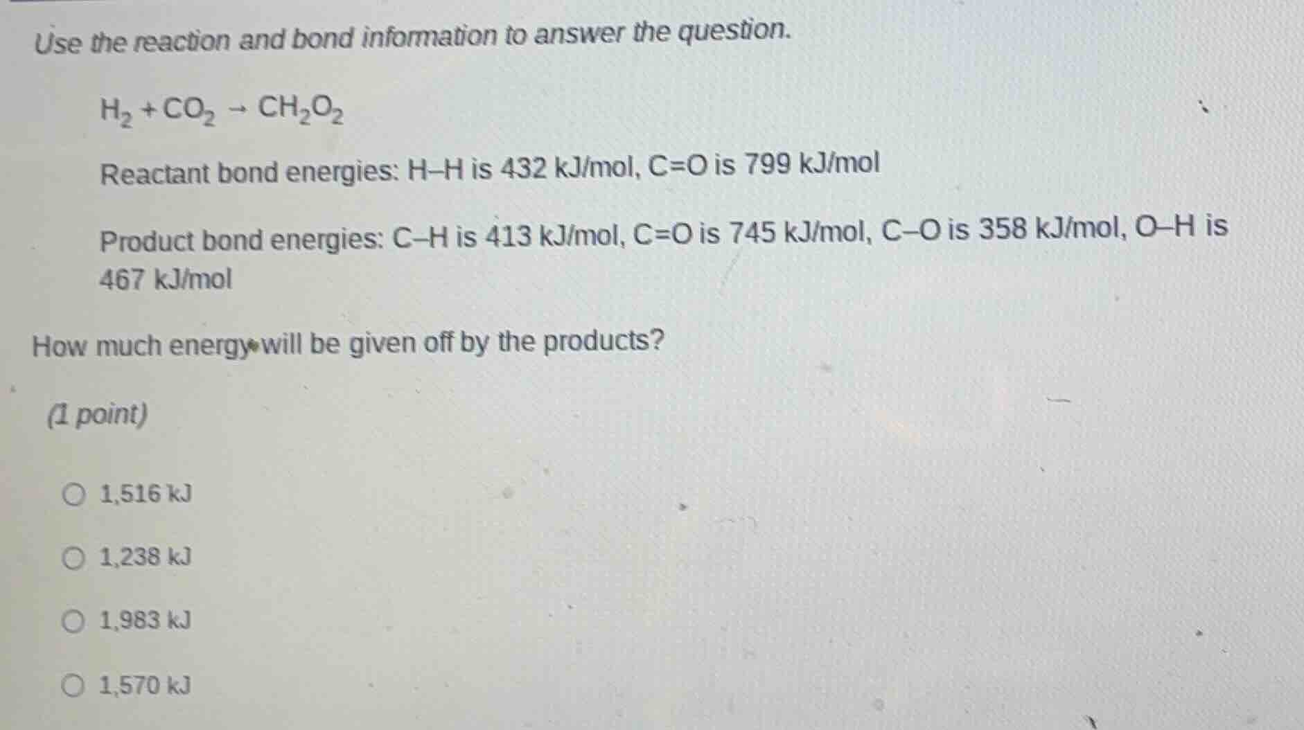 use the reaction and bond information to answer the question. \\(\\ce{h…