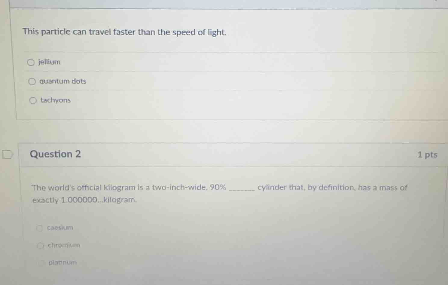 this particle can travel faster than the speed of light. jellium quantu…