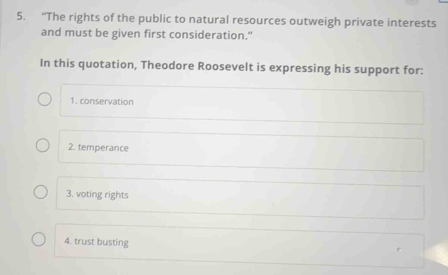 5. “the rights of the public to natural resources outweigh private inte…