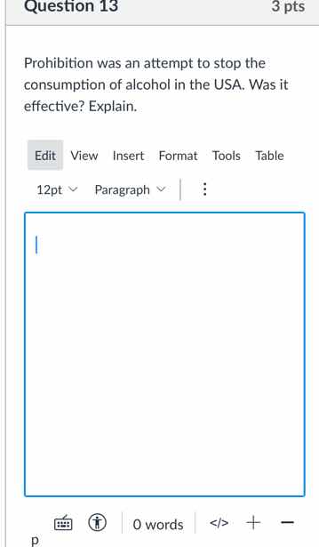 prohibition was an attempt to stop the consumption of alcohol in the us…