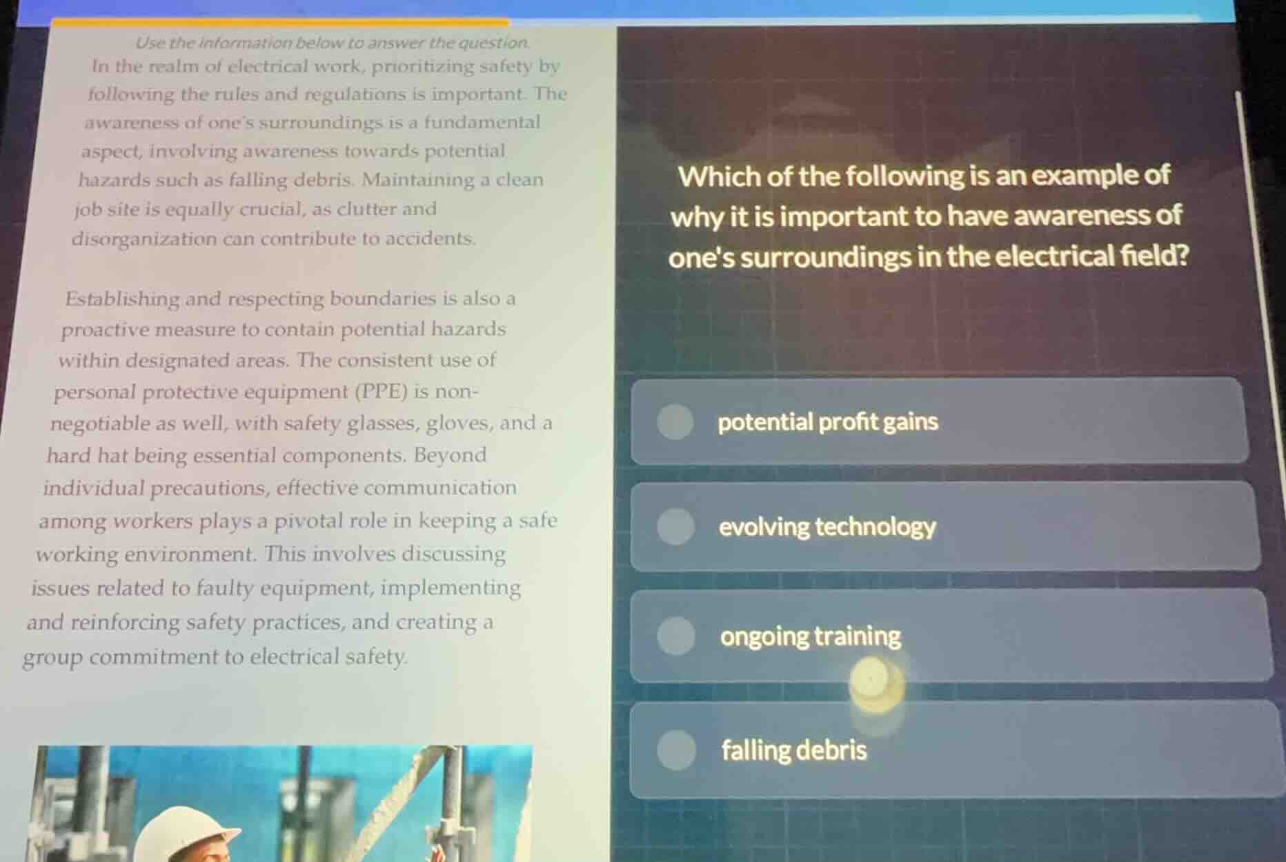 use the information below to answer the question. in the realm of elect…