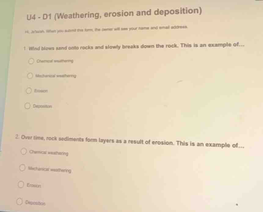 u4 - d1 (weathering, erosion and deposition) hi jotsch. when you submit…