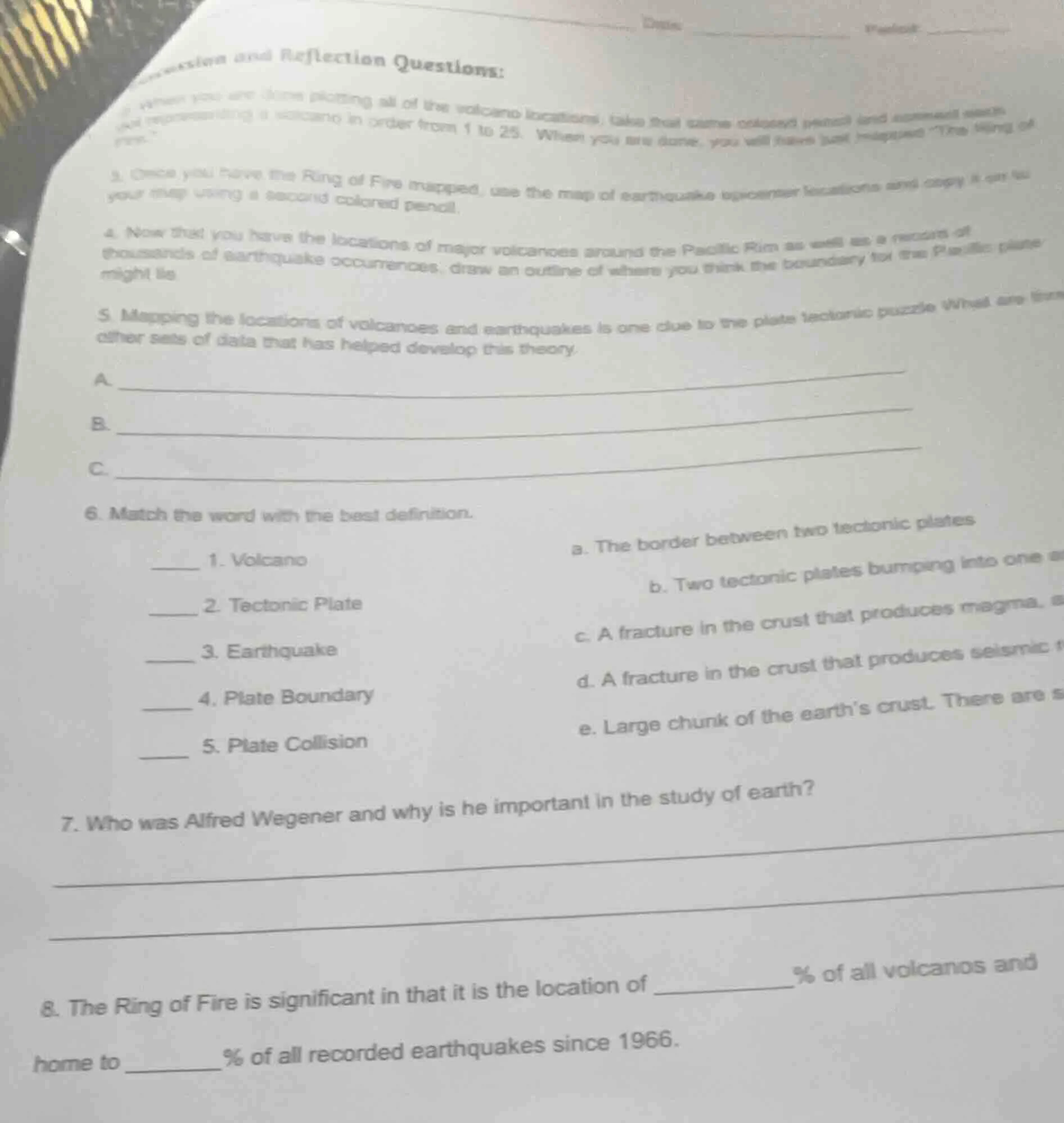 ssion and reflection questions: (partially visible instruction about pl…