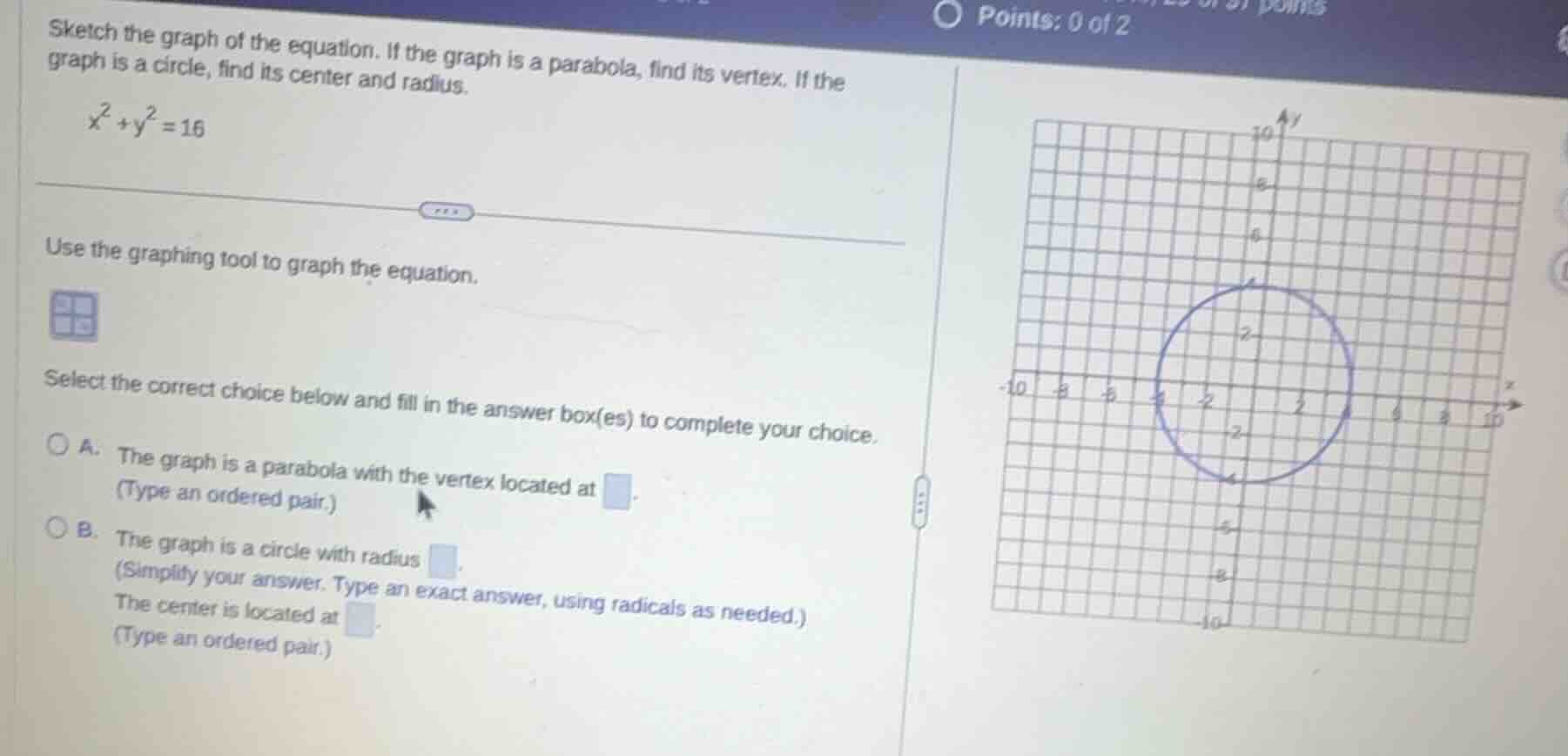 sketch the graph of the equation. if the graph is a parabola, find its …