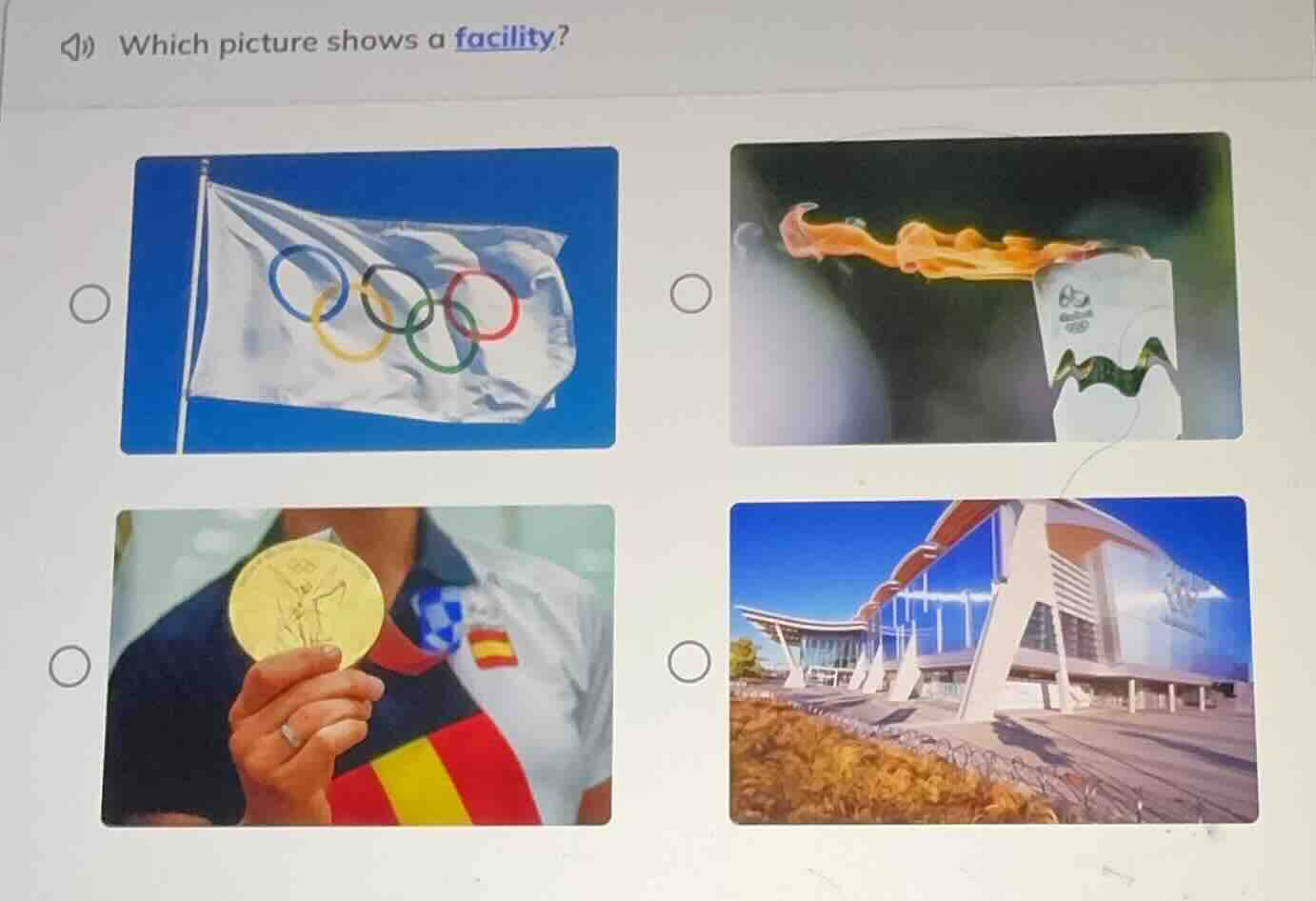 which picture shows a facility?