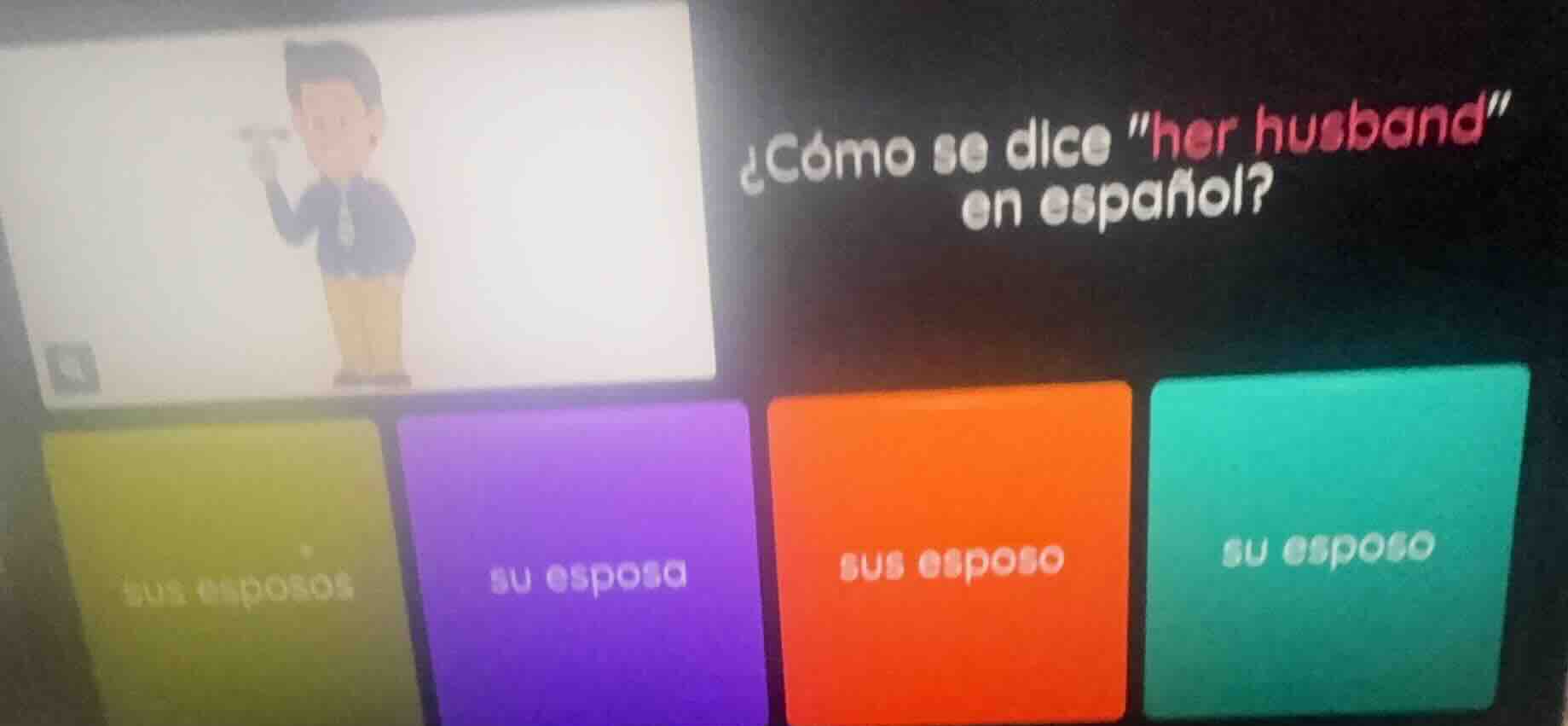 ¿cómo se dice \her husband\ en español?