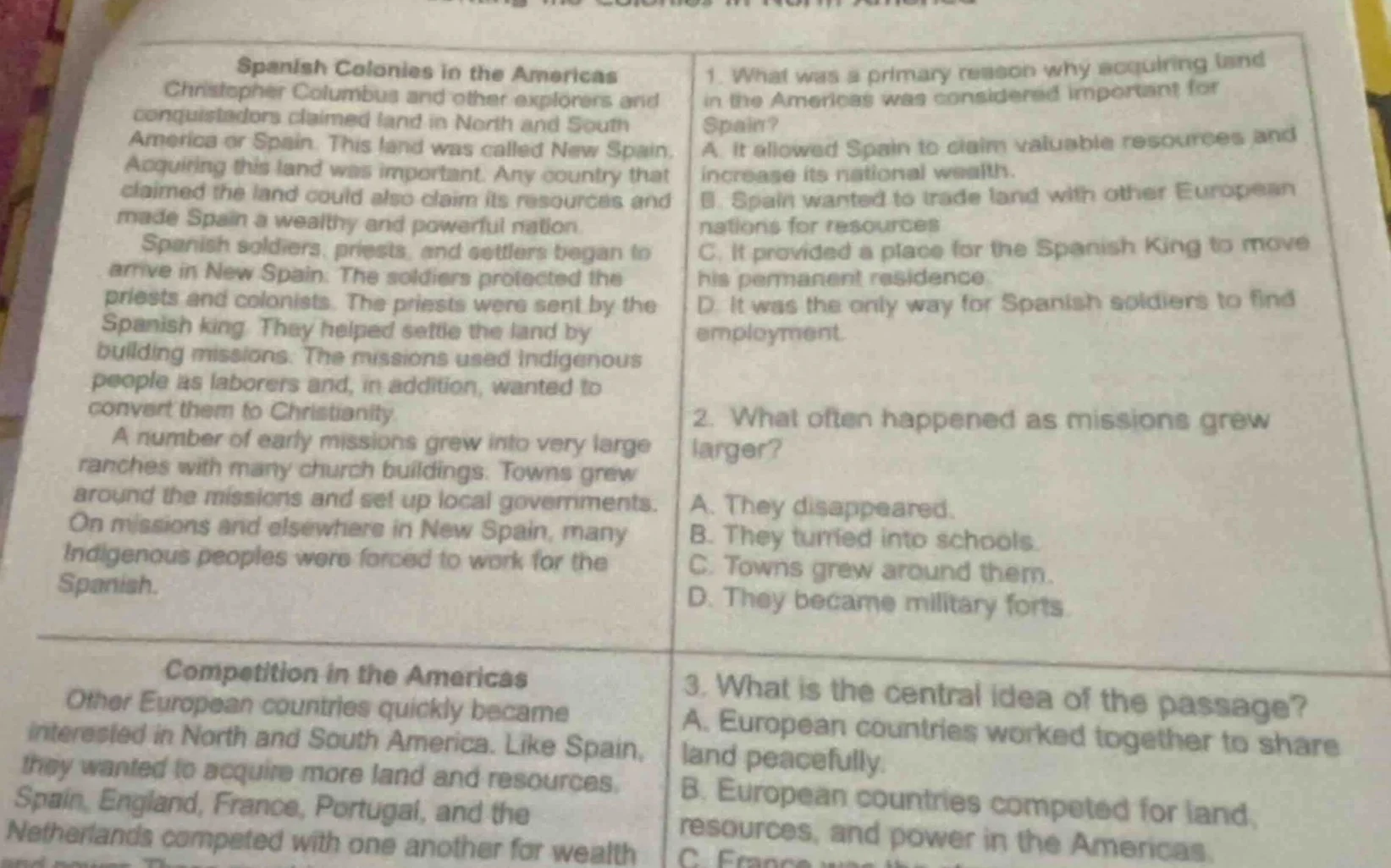 spanish colonies in the americas christopher columbus and other explore…