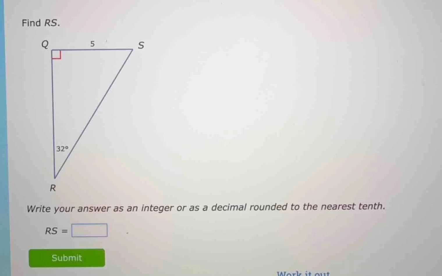 find rs. write your answer as an integer or as a decimal rounded to the…