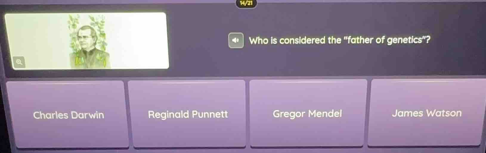 who is considered the \father of genetics\? charles darwin reginald pun…