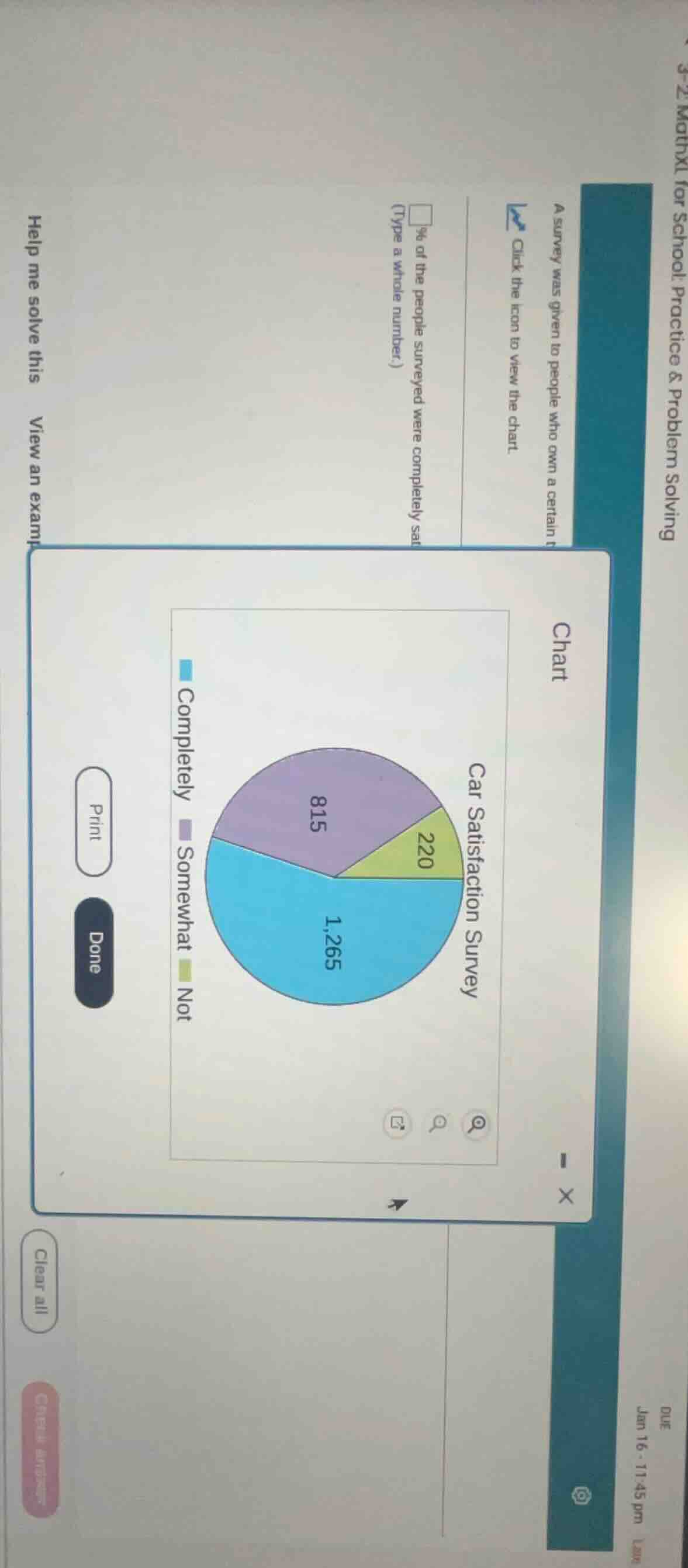a survey was given to people who own a certain n click the icon to view…