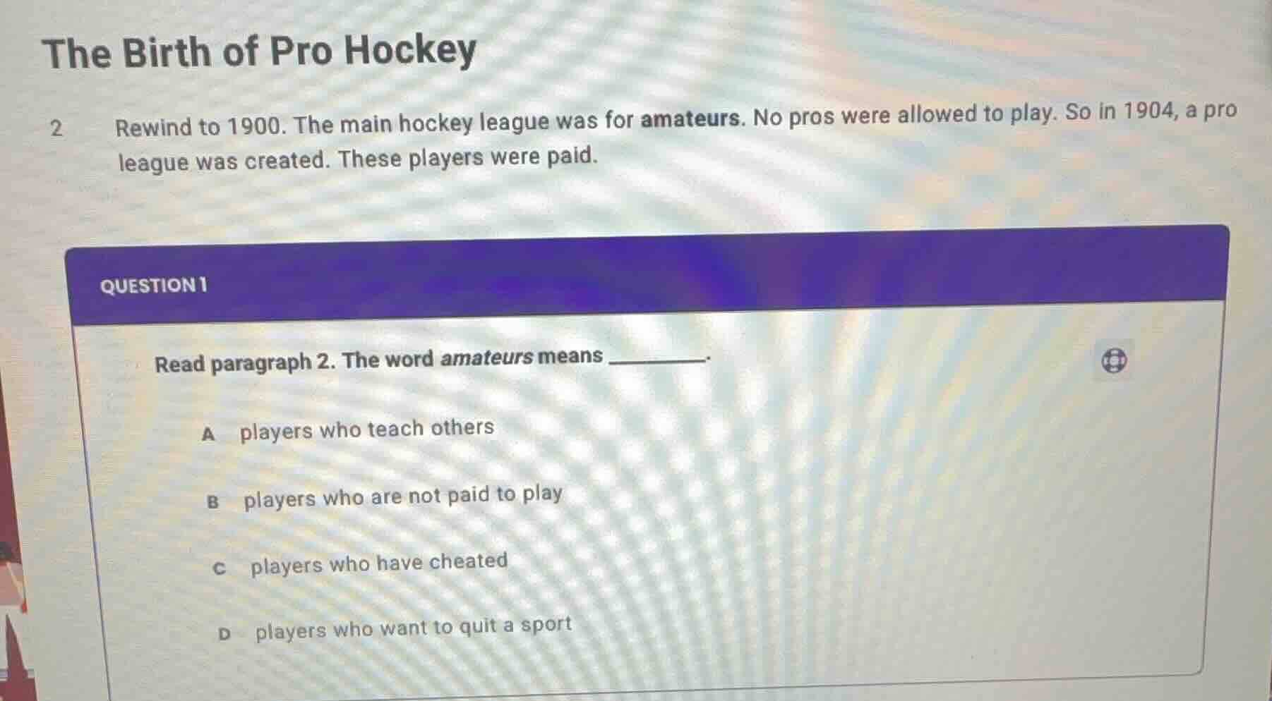 the birth of pro hockey 2 rewind to 1900. the main hockey league was fo…