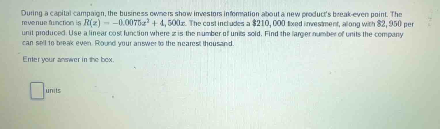during a capital campaign, the business owners show investors informati…