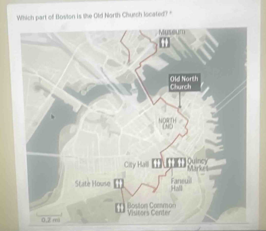 which part of boston is the old north church located? *