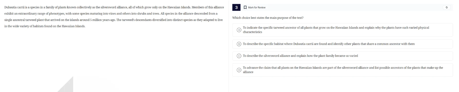 dubautia carrii is a species in a family of plants known collectively a…