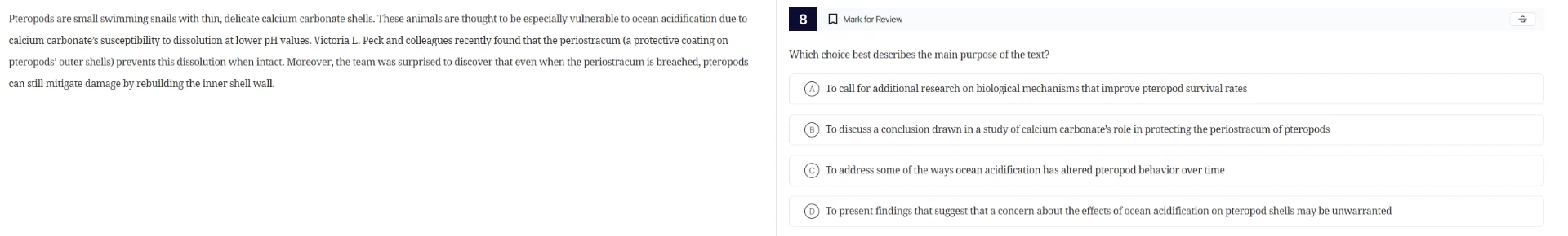 pteropods are small swimming snails with thin, delicate calcium carbona…
