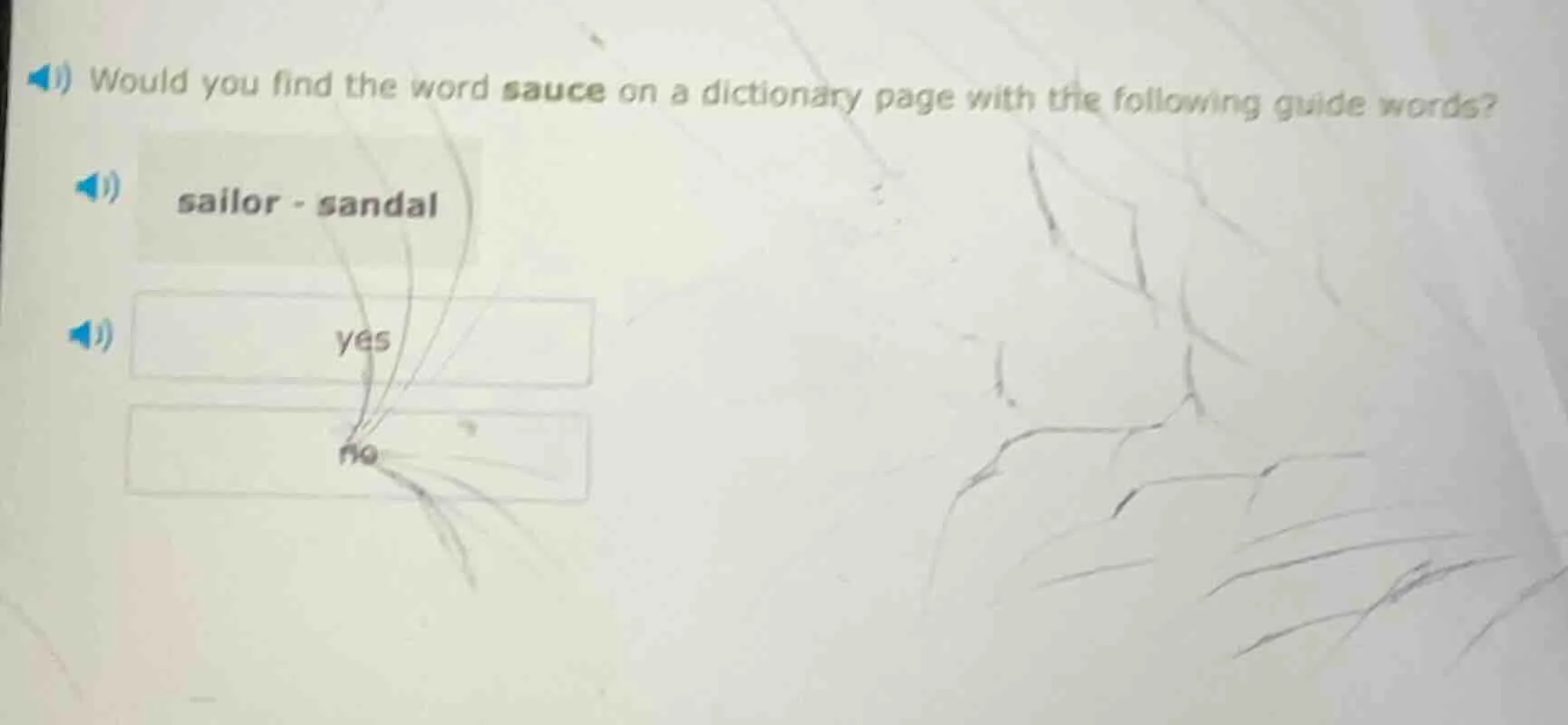 1) would you find the word sauce on a dictionary page with the followin…