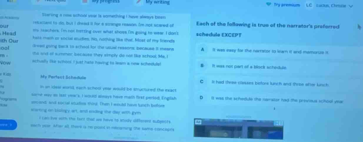 starting a new school year is something i have always been reluctant to…