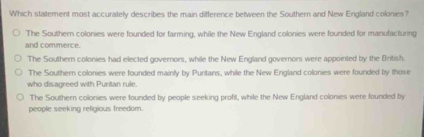 which statement most accurately describes the main difference between t…